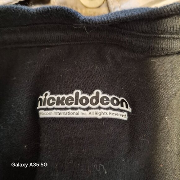 Nickelodeon SpongeBob Graphic T-Shirt Black Short Sleeve Cartoon Design Unisex - Picture 4 of 4